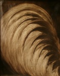 Saint spiral  1989 oil,canvas 70x60cm